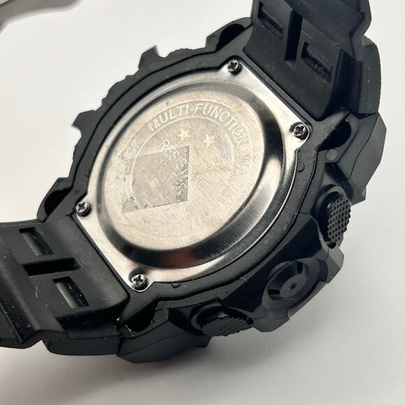 Men’s Multi-function Water Resistant Watch 52mm Black Digital Working - Picture 6 of 7